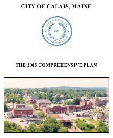 Calais Comprehensive Plan cover