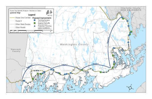 Route 1 Mobility&Safety Analysis General Map